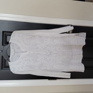 NVELOP Made In USA White Tunic